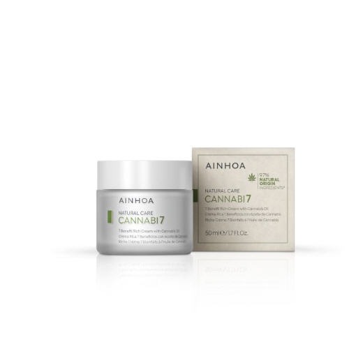 Ainhoa Cannabi7 Rich Cream with Cannabis Oil 50 ml