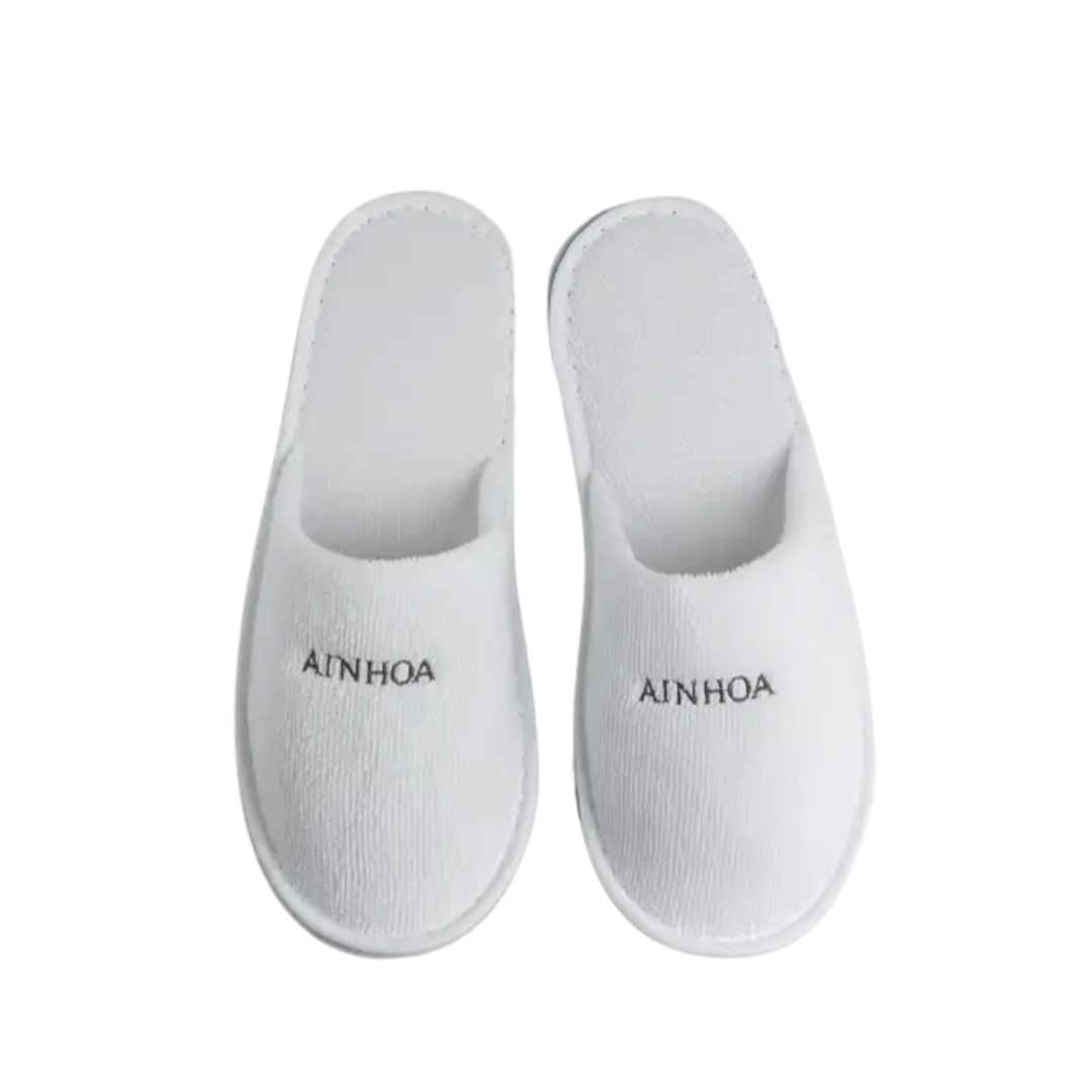 Ainhoa White Slippers