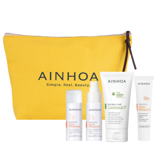 Ainhoa Reisset 3 Mini Skinprimer en Cannabi7 Emulsion