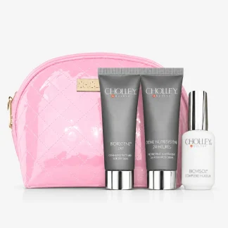 BEAUTY BAG PINK - NUTRISYSTEM 24H CREAM+ BIOVISOL COMPLEXE + BIOREGENE LAIT