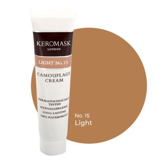 Keromask Concealer Light No.15 camouflage voor lichte huidtinten met neutrale of warme ondertoon