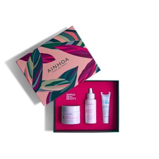 Ainhoa Multivit Glow Botanical Pack met rich cream en serum voor professionele salonverkoop