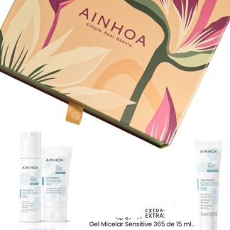 Ainhoa Sensitive 365 Botanical Pack met cream en serum emulsion voor professionele salonverkoop