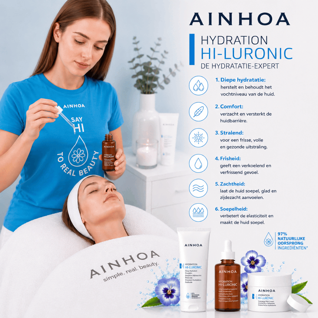 AINHOA Hi-Luronic starterspakket met cabine- en retailproducten