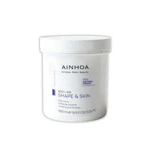 AINHOA SHAPE SKIN lichaamsscrub voor een gladde en zachte huid.