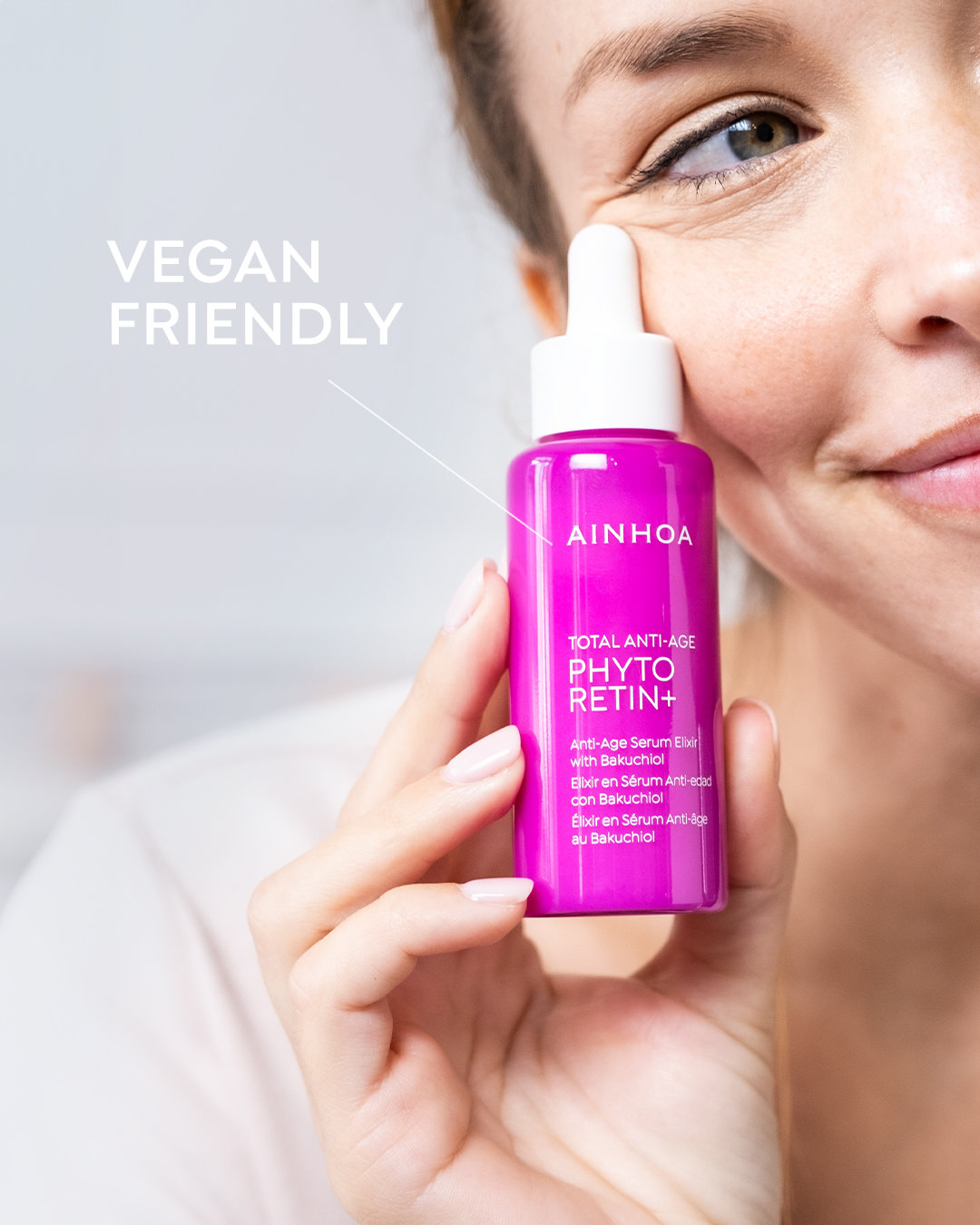 98% ingrediënten van natuurlijke oorsprong. 🌿 Vegan friendly. 🤍 Milk Serum-textuur. ✨