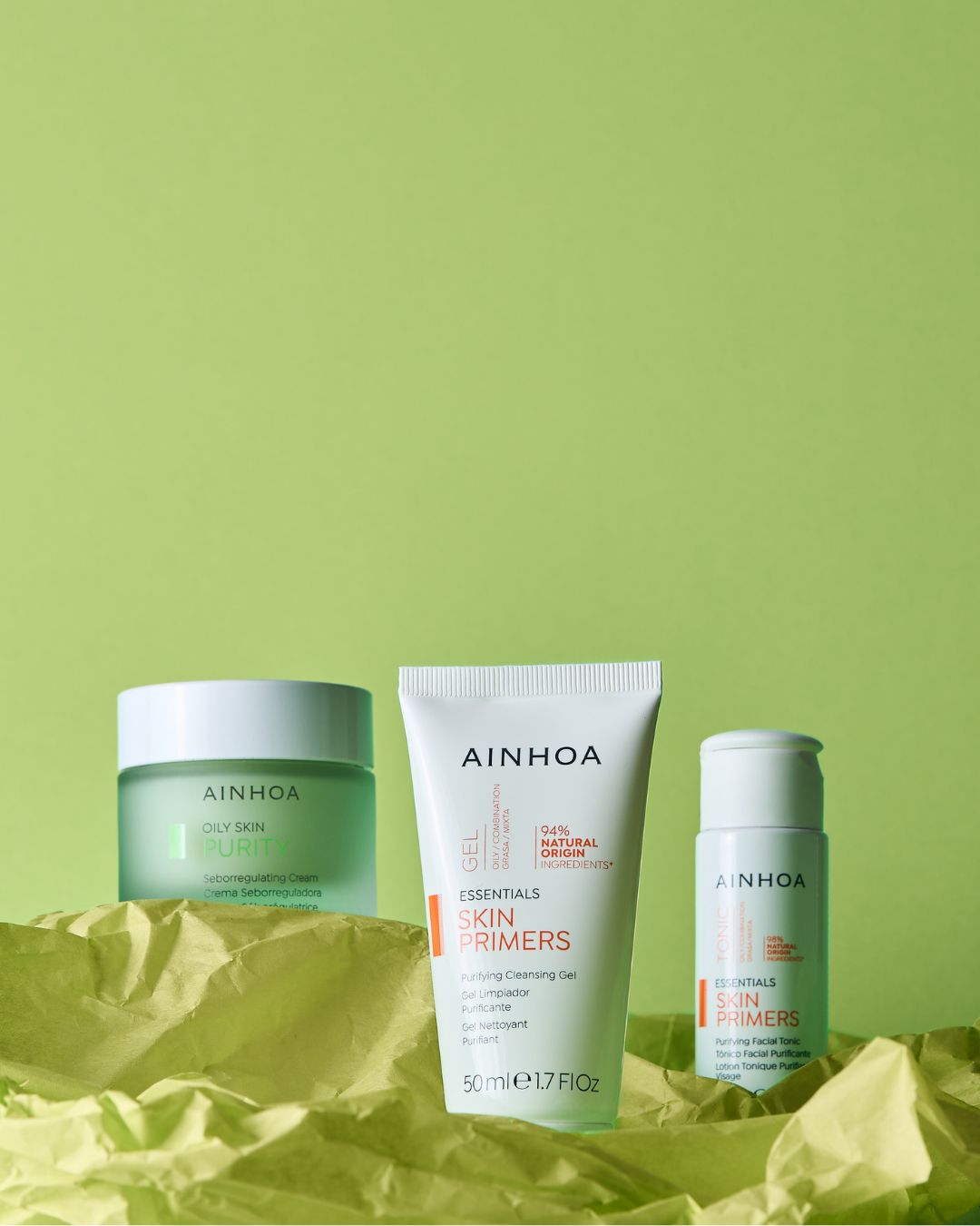 Drie essentials om een vette huid of een huid met neiging tot