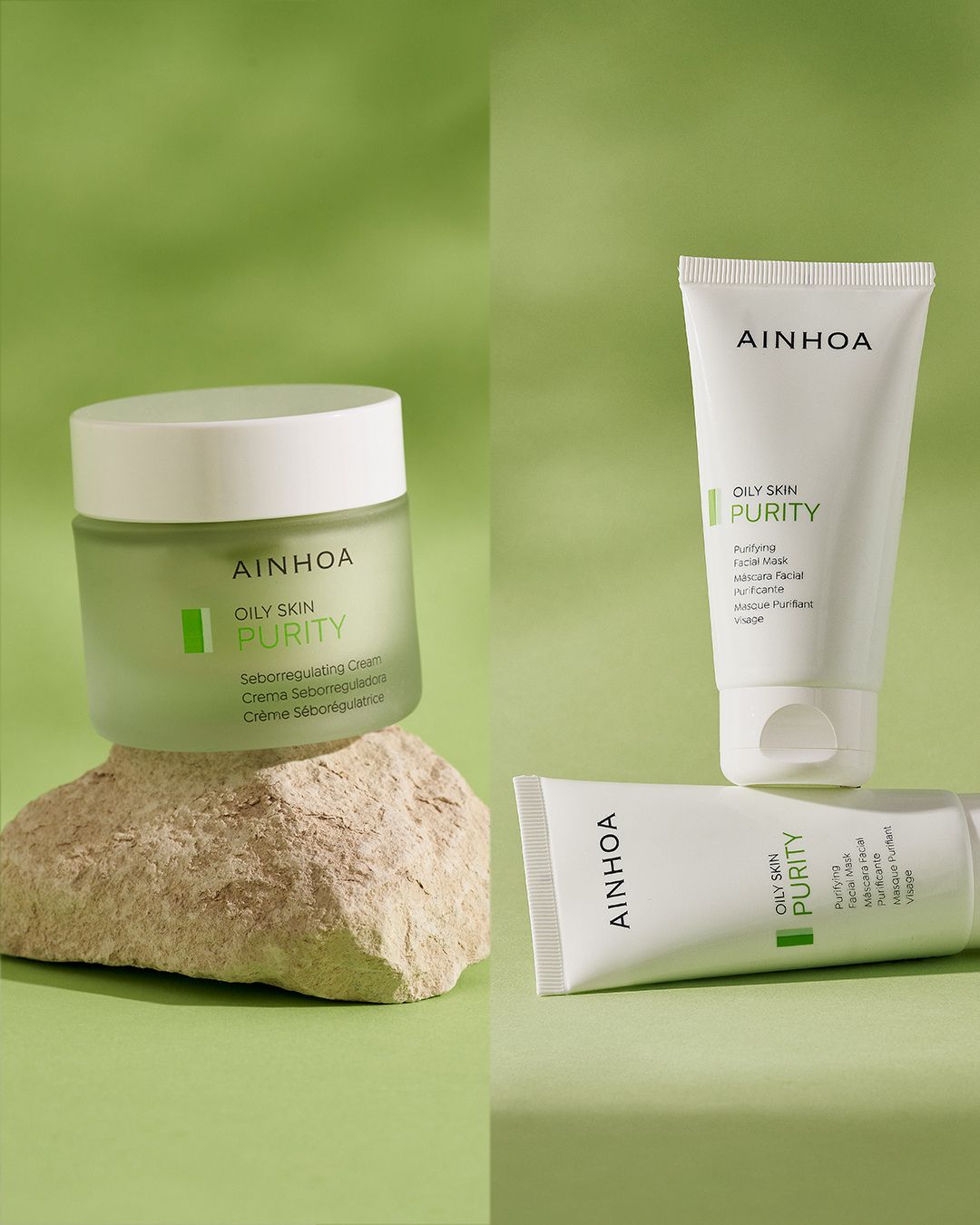 Balans, frisheid en een egalere uitstraling. 🌿✨ 🤍 PURITY combineert crème, fluid