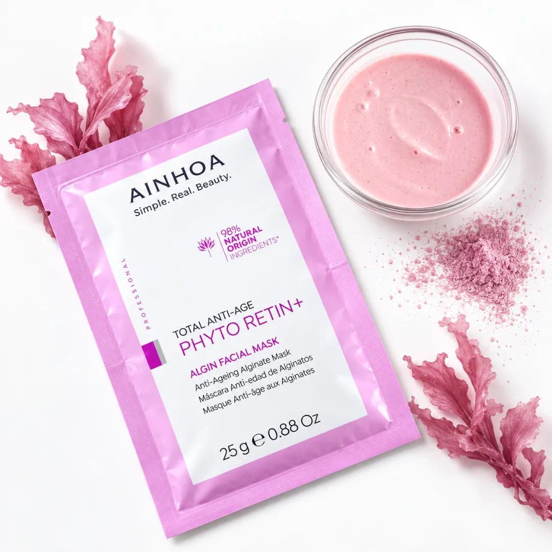AINHOA PHYTO RETIN+ Algin Facial Mask 25 g professioneel anti-age alginaatmasker