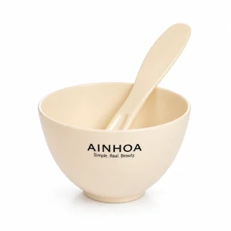 Beige AINHOA siliconen maskerkom met bijpassende spatel